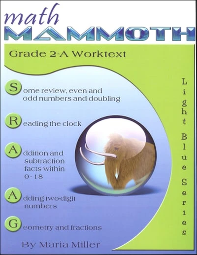 Math Mammoth Grade 2-A Worktext