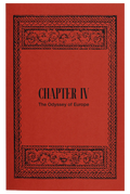 Chapter IV: The Odyssey of Europe